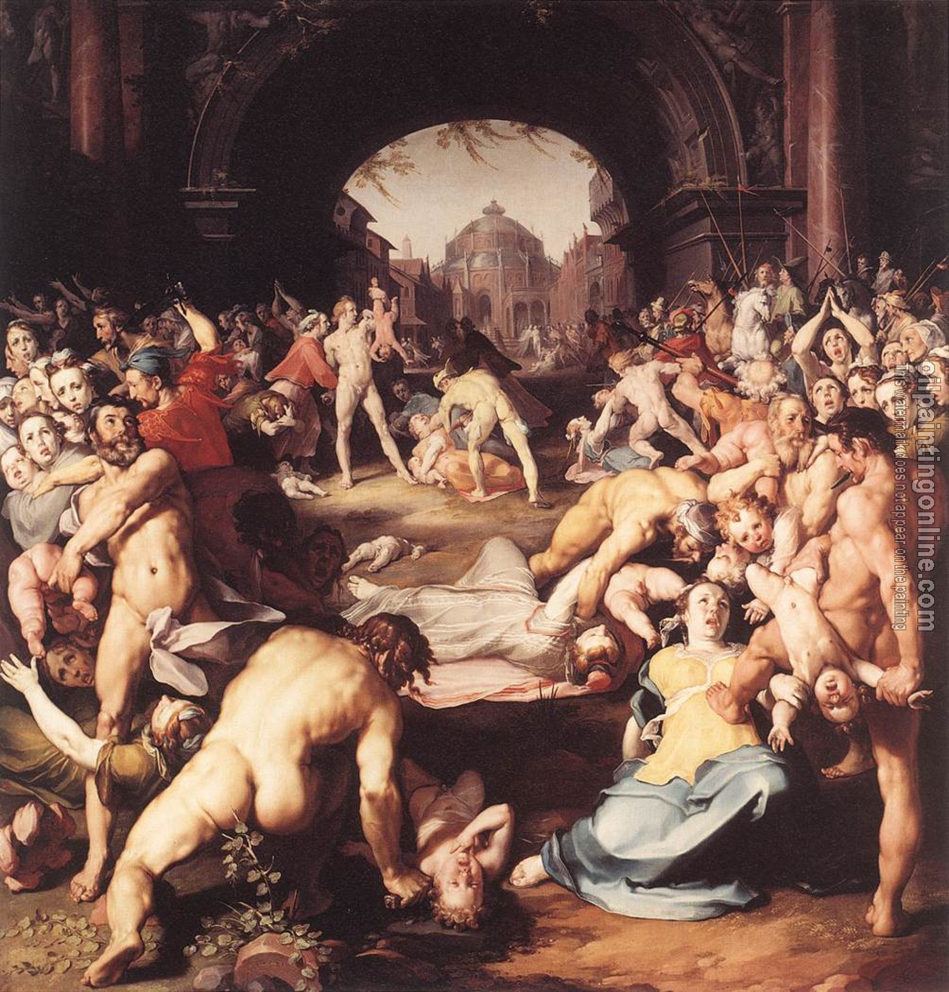 Cornelis van Haarlem - Massacre Of The Innocents